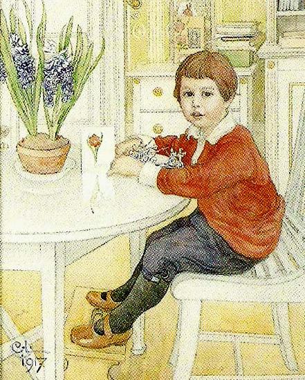 Carl Larsson portratt av lars erik oil painting image